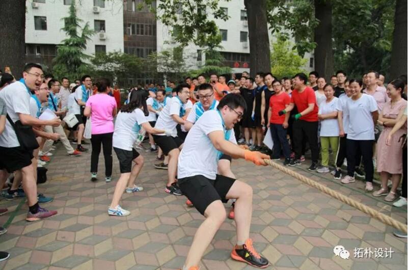 拓朴设计参加“建勘杯”拔河比赛正文图片 1